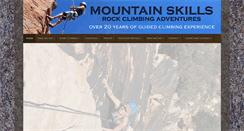 Desktop Screenshot of climbingschoolusa.com
